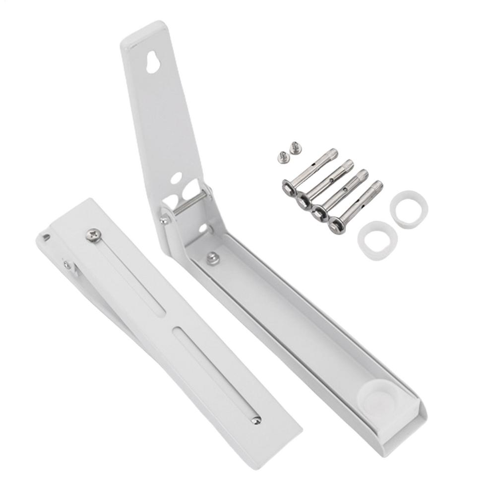 Держатель для микроволновой печи Складная полка Нержавеющая сталь Кухонная полка Складной Выдвижной Кронштейн Полка для духовки Крючки Телескопические полки белый 6290₽