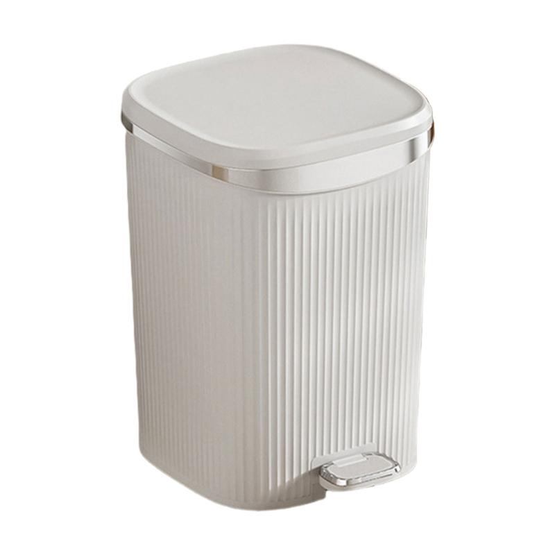 Pedal Waste Can for Effortlessly Refuse Handling, Step Trash Can for Busy Homemakers and Professional Garbage Bin