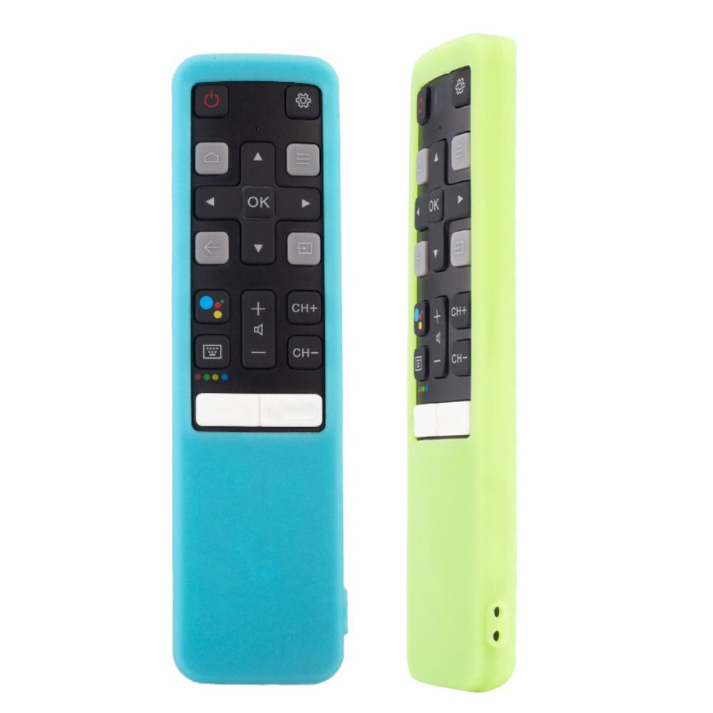 Silicone Remote Control Sleeve Anti-fall Waterproof Case Full Protective Cover for TCL RC802V