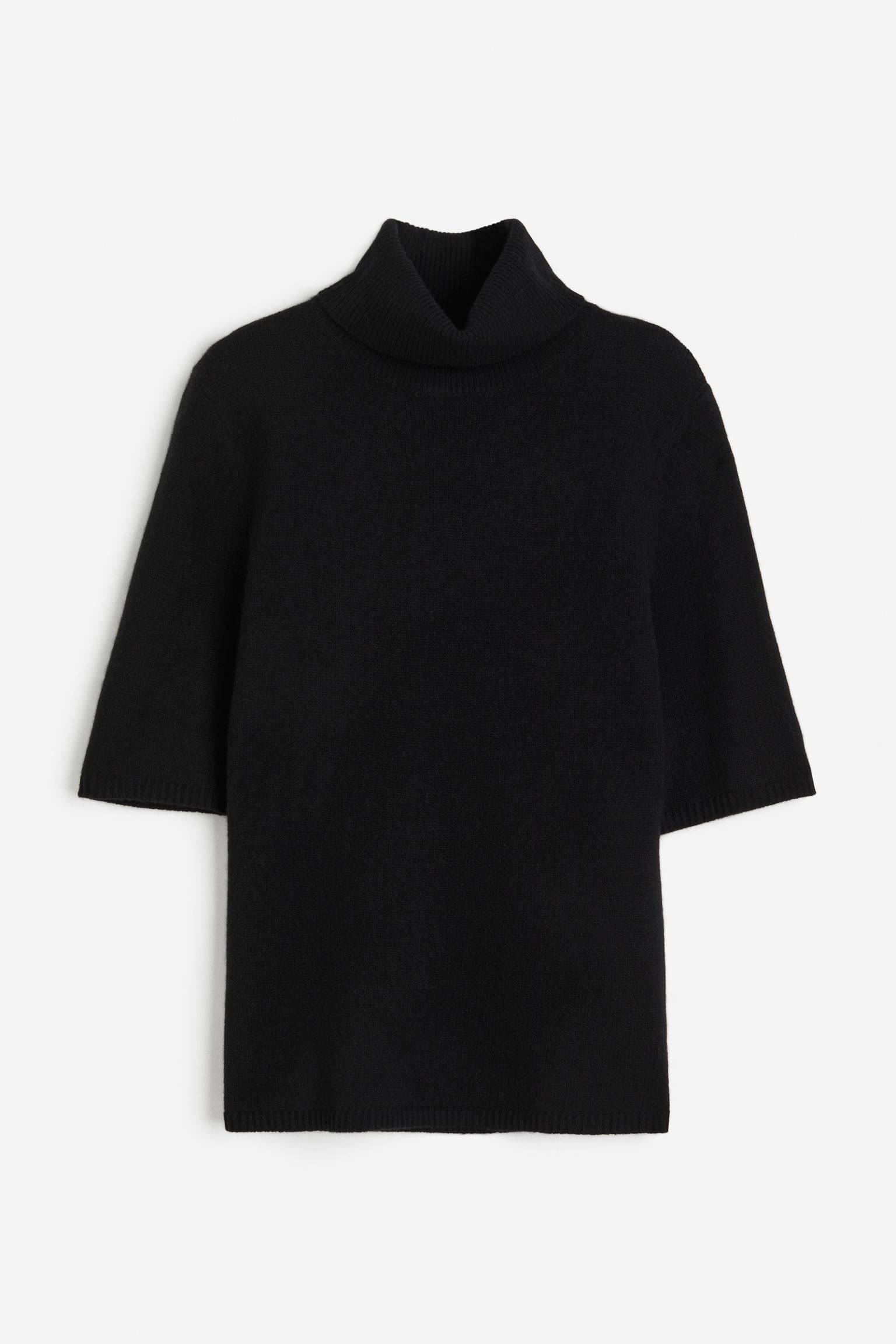 

Cashmere polo-neck top