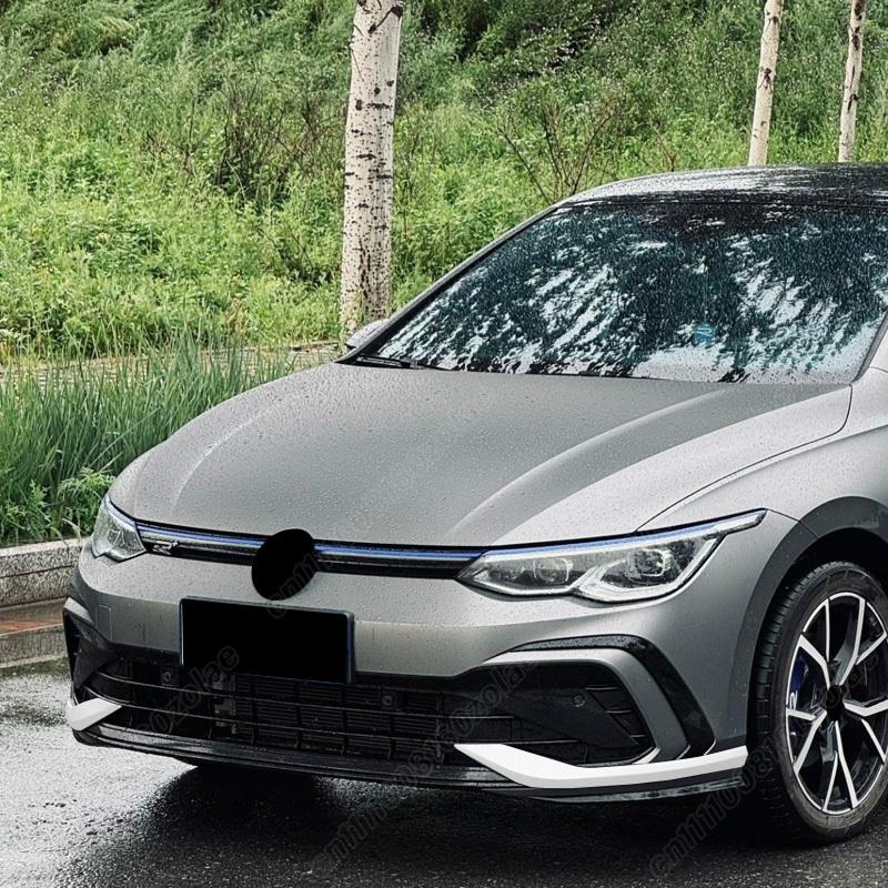 Dla Volkswagen Golf 8 MK8 GTI R-Line 2021 2022 2023 2024 Samochodowy Zestaw Modyfikacji Nadwozia Styl Fang Przedni Zderzak Nóż Powietrzny