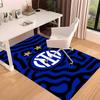Inter Milan logo1 Printed Absorbent Washable Carpet, Non-Slip Bathroom Mats, Kitchen Rugs, Yoga Mat,Living Room Entrance, Camping Picnic Rugs