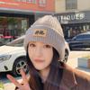 Solid Color Knitted Beanie Crochet Knitted Stacking Hat Harajuku Winter Cold Hat  Autumn