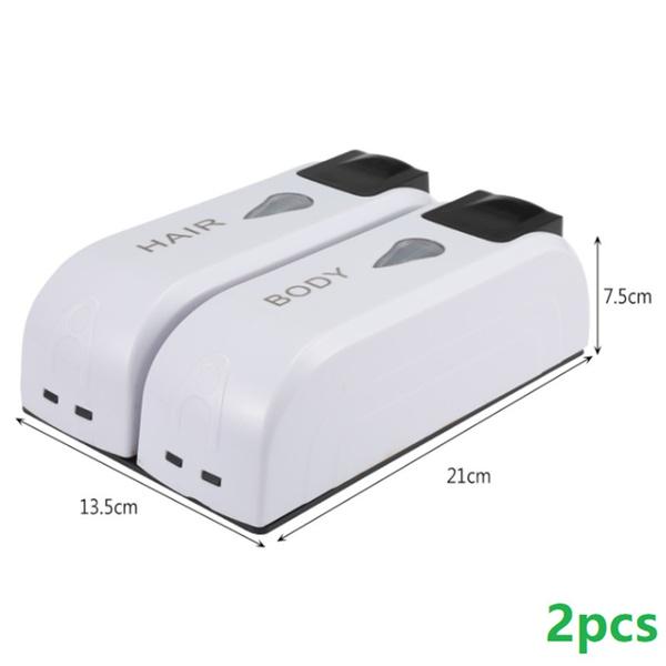 12oz Wall-mounted Liquids Soap Dispenser 1/2/3pcs Bathroom Soap Bottle Plastic Shower Gel Dispenser