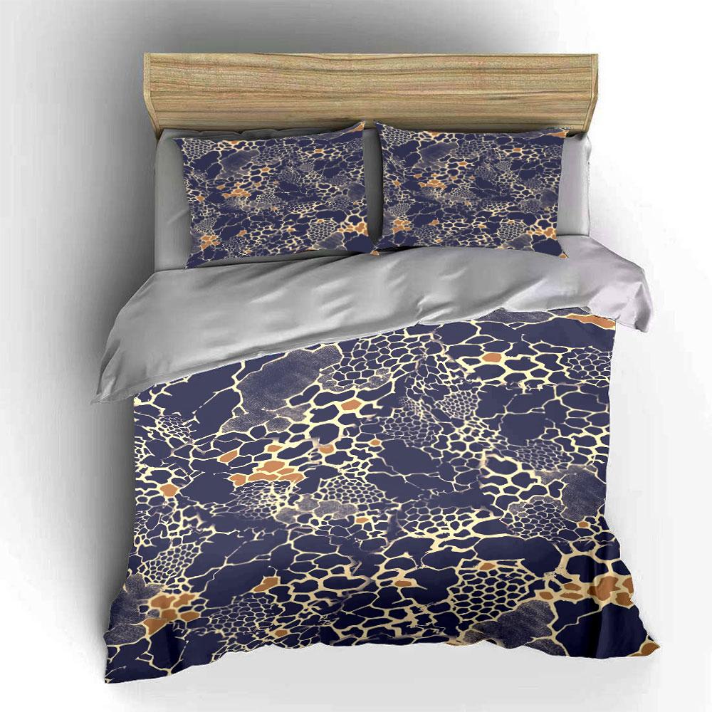 Abstract Giraffe-like Spots. Bedding Sets Duvet Cover Sets Duvet Covers Pillowcases(1 * Duvet Cover 2 * Pillowcases Without Duvet Insert)