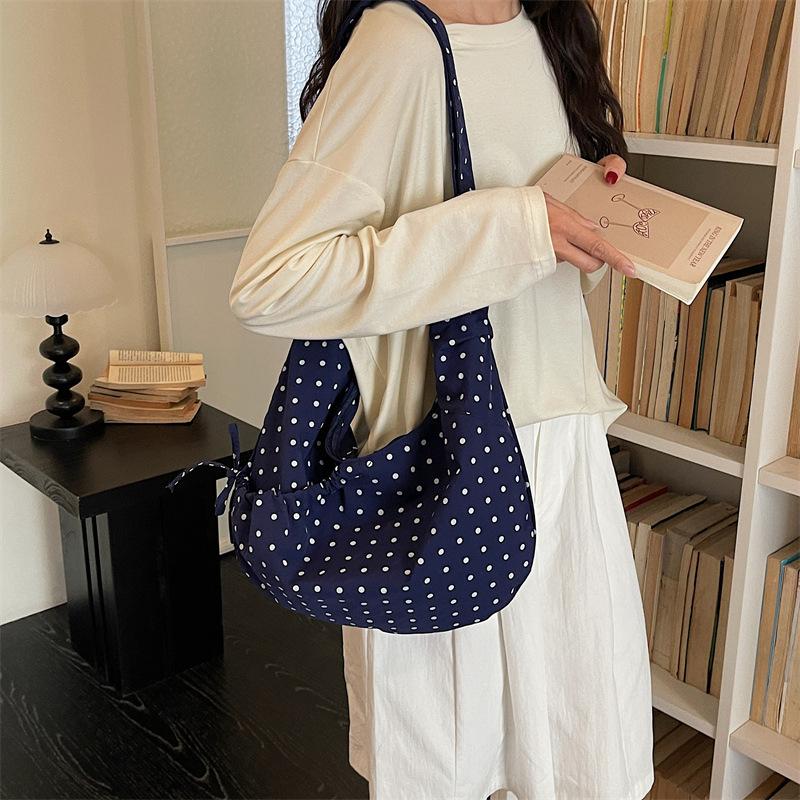 Sommer Mode Pendler Umhängetasche - Einfache Cross-body Wickeltasche in Dumpling-Form
