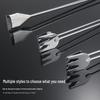 Danle Stainless Steel Scissor BBQ Tongs