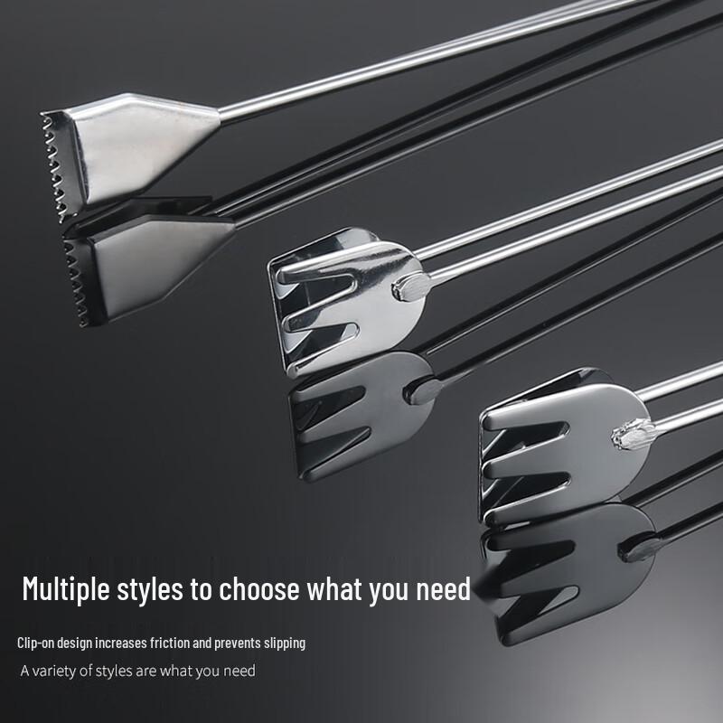 Danle Stainless Steel Scissor BBQ Tongs