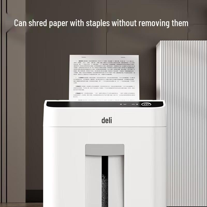 Deli GA758 Level 5 High-Security Business Paper Shredder CN plug (adapter included)