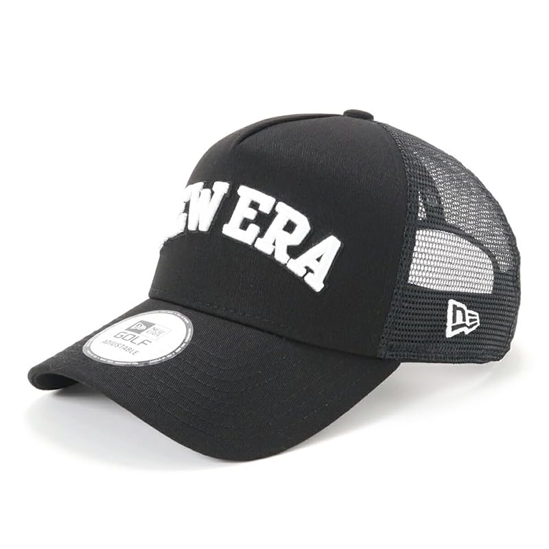 

[New Era] golf mesh cap hat black FREE GOLF 940AFTR ARCH BLK SWHI 25J