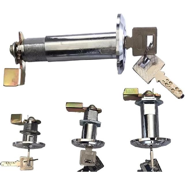 

Extended Type Safe Deposit Box Cam Lock Cylinder 80mm 90mm Encryption Key Safe Class C 1Pcs(50mm) 50mm