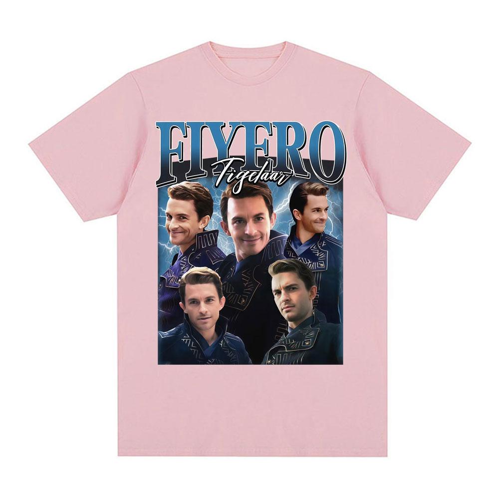 Jonathan Bailey Prince Fiyero T Shirt Wicked Musical Broadway Graphics Tshirts Unisex Women Vintage Style Oversized Cotton Tshirt