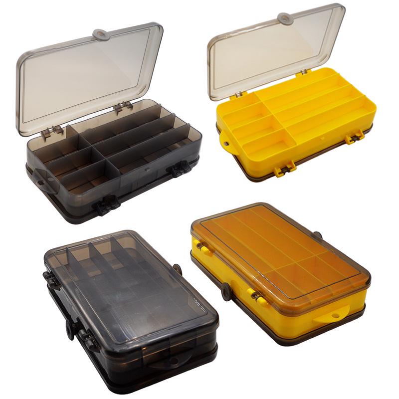 Double-Sided Transparent Multifunctional Fishing Tackle and Lure Storage Box