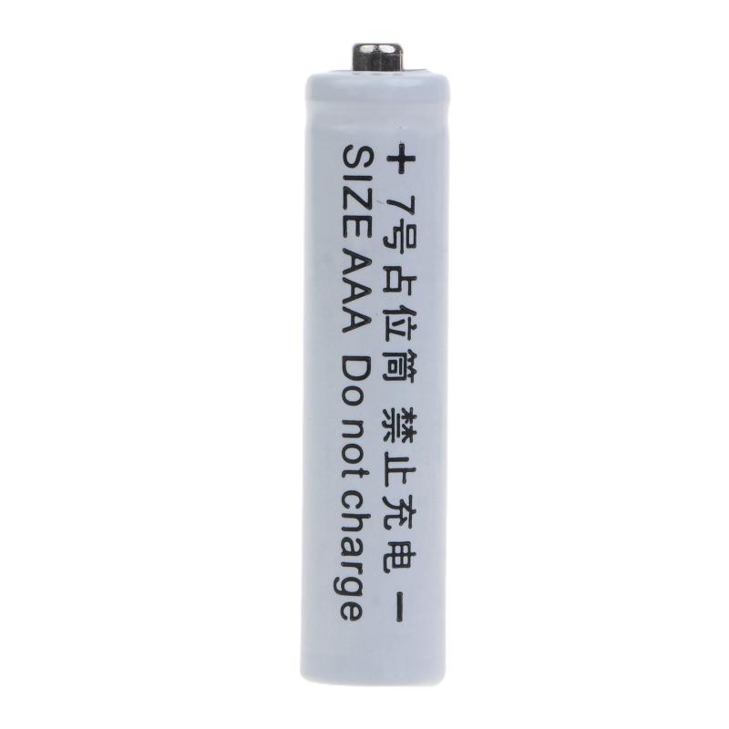 No Power 10440 LR03 AM4 AAA Dummy Fake Battery Setup for Shell Placeholder Cylinder Conductor for BatteryEliminator and