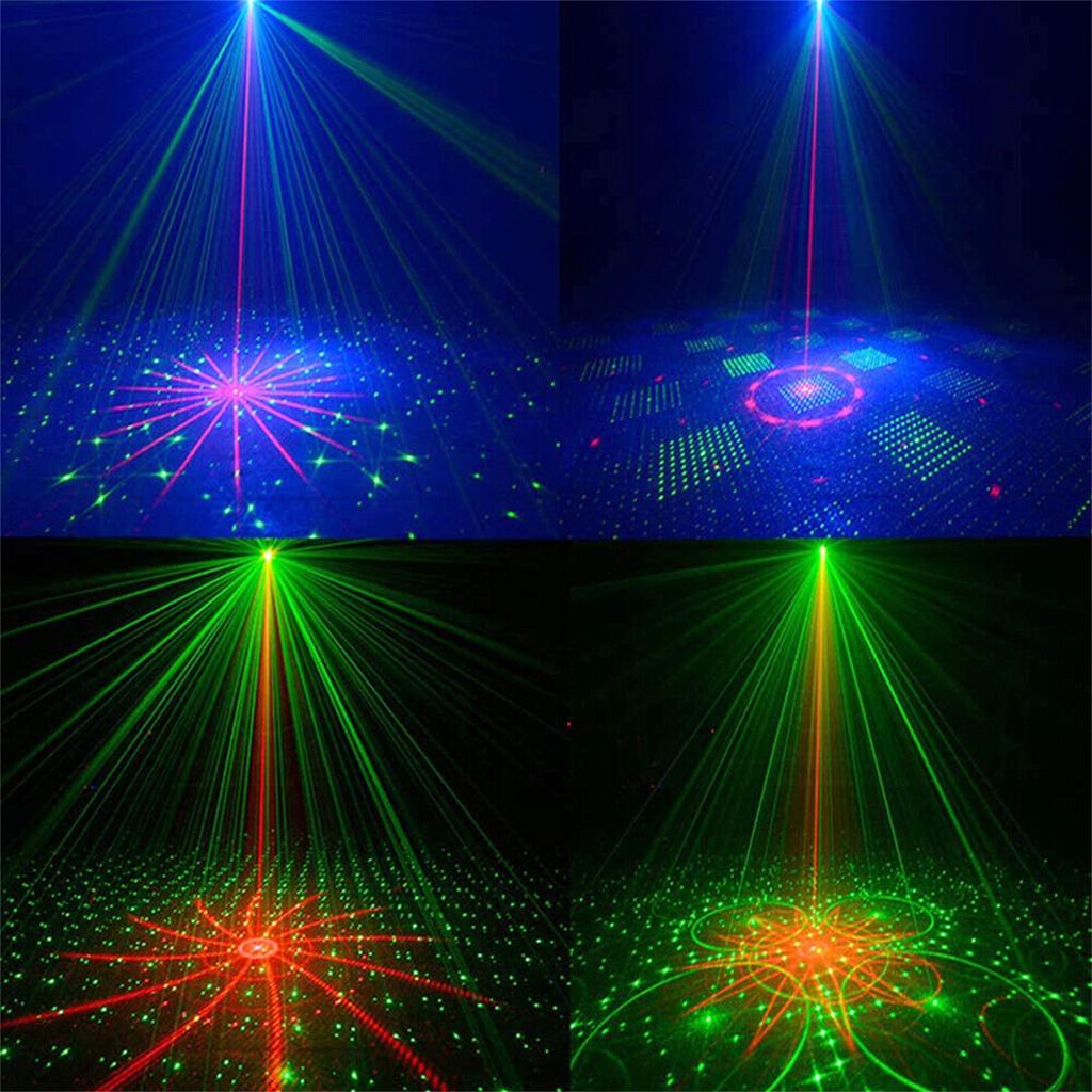Led Projector Stage Light 60 Patterns Manual Remote Control Atmosphere Lamp For Disco Ktv Show Party Lighting