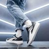 New LiNing Anti Slip Wear Resistant Low Top Skateboard Shoes Men's Black White AGCP335-9