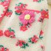 Baby Girl Fleece-Lined Lambswool Onesie: Autumn & Winter Warm Outerwear