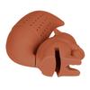 Food Grade Silicone Squirrel Shape Tea Strainer Cute Squirrel Shaped Tea Infuser Filter Coffee