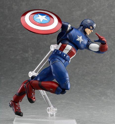 figma Avengers Captain America (non-scale ABS & PVC painted movable figure)