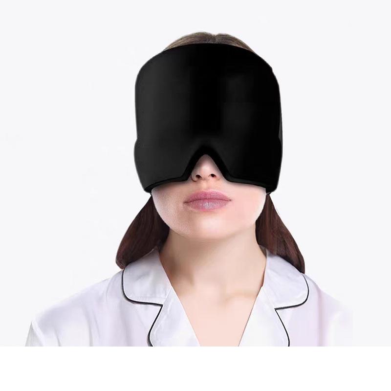 Relief Headgear Migraine Relief Cap Gel Ice Cap Cold Compress Therapy Cap Ice Head Wrap Pack Eye Mask For Pressure Relieve Pain