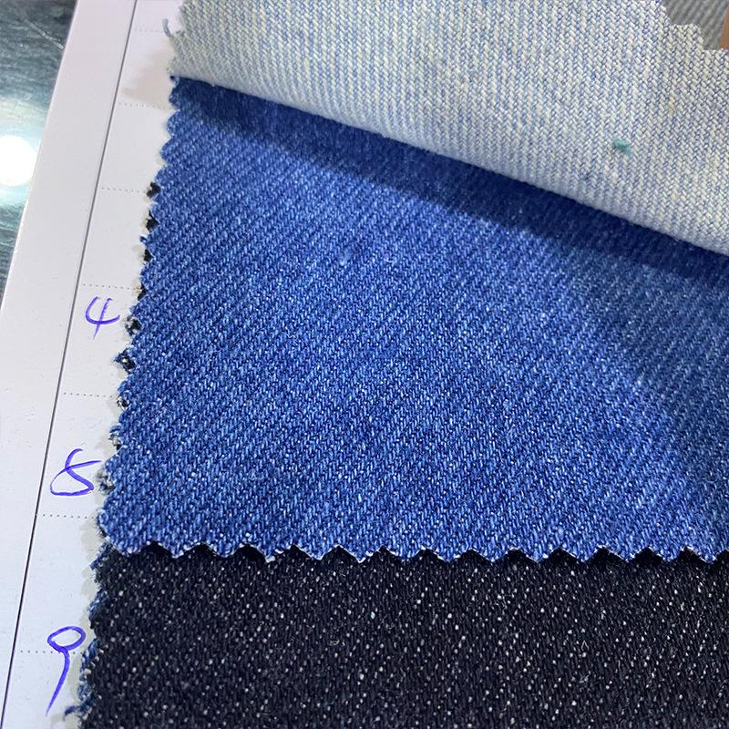 Washed Denim Fabric, Thick Twill Workwear Jacket, Hat Bag Material, 100% Cotton Denim