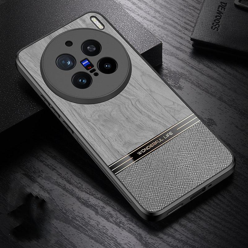 Bionisk Trädstruktur Telefonfodral För vivo X200 Pro X100 Ultra Mjukt Silikon Linsskydd För Vivo X200 Pro mini X100 X80 X70 X90 Pro Plus