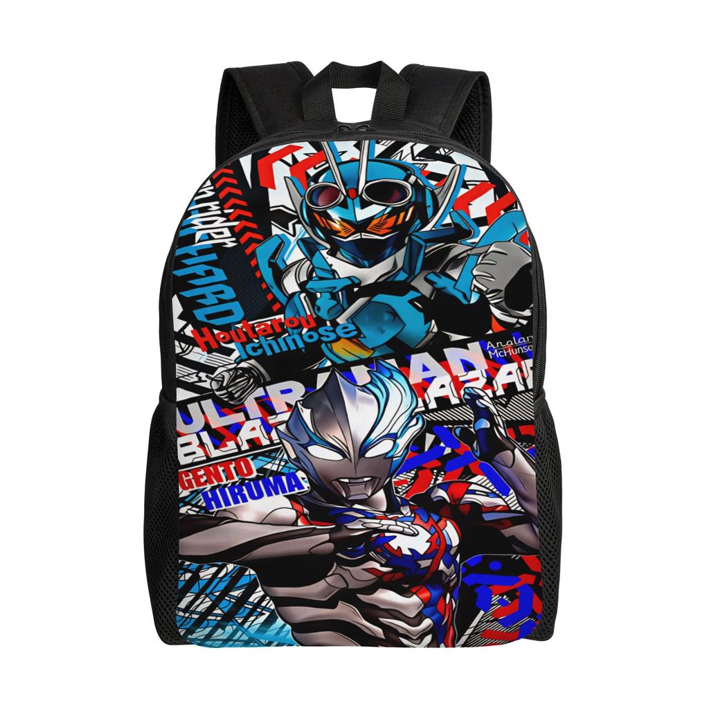 Ultraman Backpack Girl Polyester Daily Backpacks Print Funny School Bags Rucksack