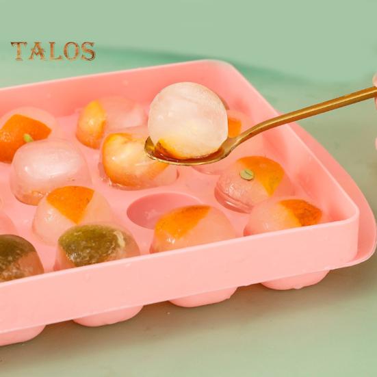 Ice Ball Mold Top Drain Hole DIY BPA Free Convenient Smooth Surface Ice Ball Mold Bar Accessory