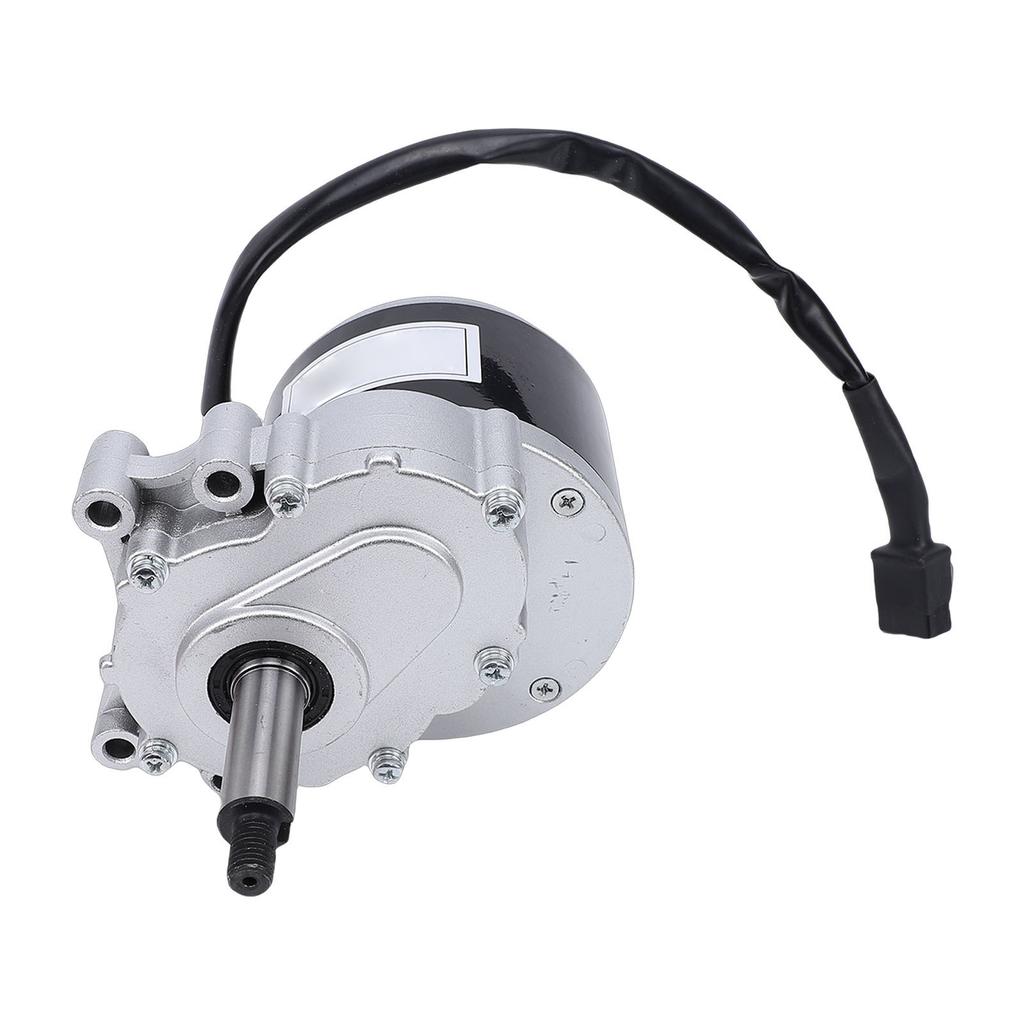 120RPM Electric Motor High Torsion DC Brushed Gear Motor Aluminum Alloy Low Noise Easy Install