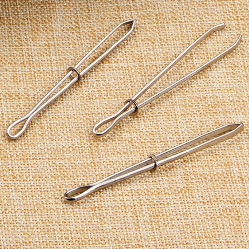 Stainless Steel Cited Clips Elastic Belt Wear Rope Weaving Tool Bag Wrap Rope Sewing Accessories