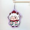 Cartoon Sheep Design Hanging Hand Towel Super Absorbent Thick Durable for Kitchen Bathroom Home Cleaning