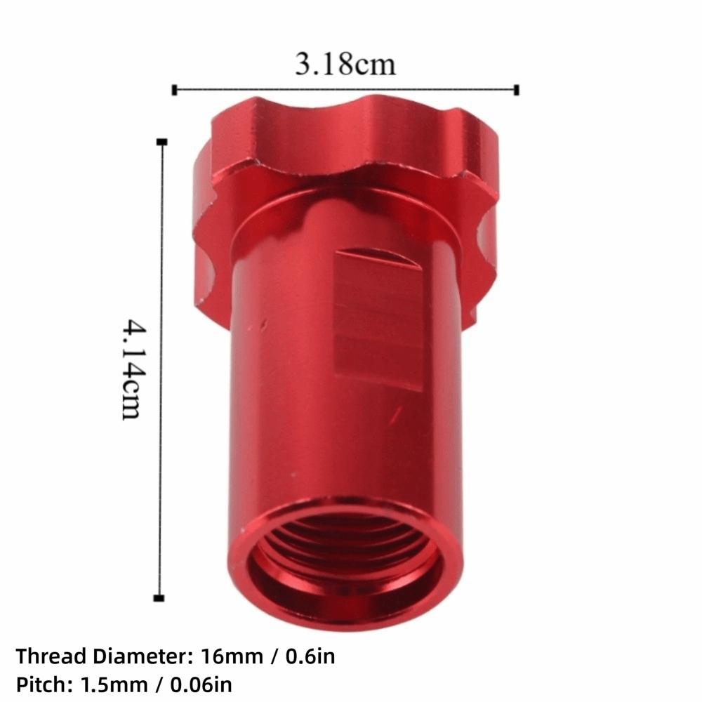 1.5mm Pitch Airbrush Adapter 16mm Thread Pot Joints Spray Cup Connector  Automotive Painting