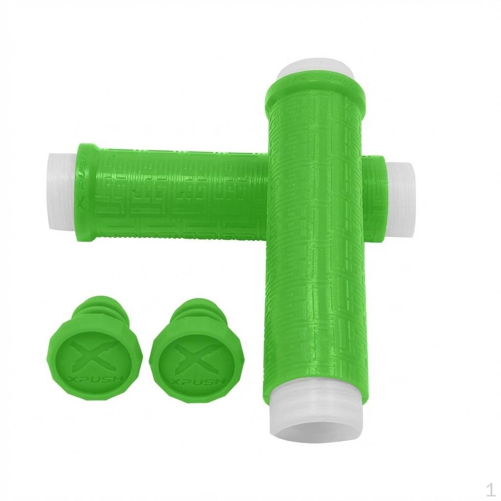 Ergonomic Bike Handlebar Grips, Silicone Comfort, NonSlip Mountain Universal 22.2mm,
