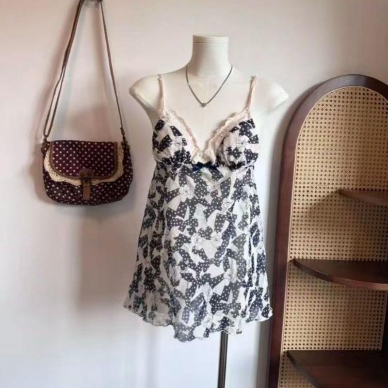 Retro Puntíkovaná Vintage Kabelka Kulatá Puntíkovaná Kabelka Jednoramenní Crossbody Kabelka