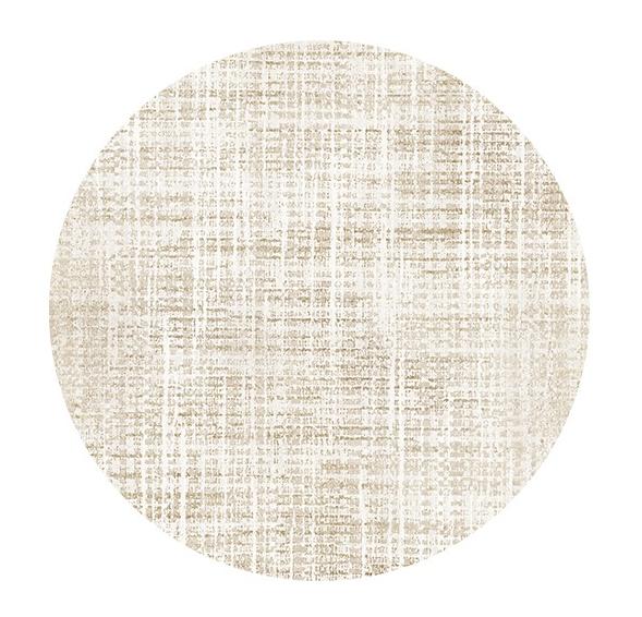 Cream Style Bedroom Decor Round Carpet Light Luxury Carpets for Living Room Anti-slip Lounge Plush Floor Mat Home Thick Soft Rug