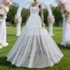 Formal Doll Clothing Accessory for Around 30 Cm Dolls, Tulle Gown Outfit for Shelf Display, Styling, and Photo Use