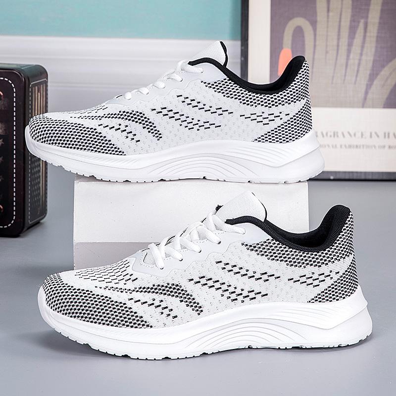 

2025 Mens Casual Versatile Shoes Fashionable Sports Shoes Breathable Running Shoes Outdoor Walking Training Tennis Shoes Blue 46 40 белый