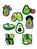 Jibbitz Avocado Avocado Jibbitz 8 Pcs Accessories Crocs Decoration