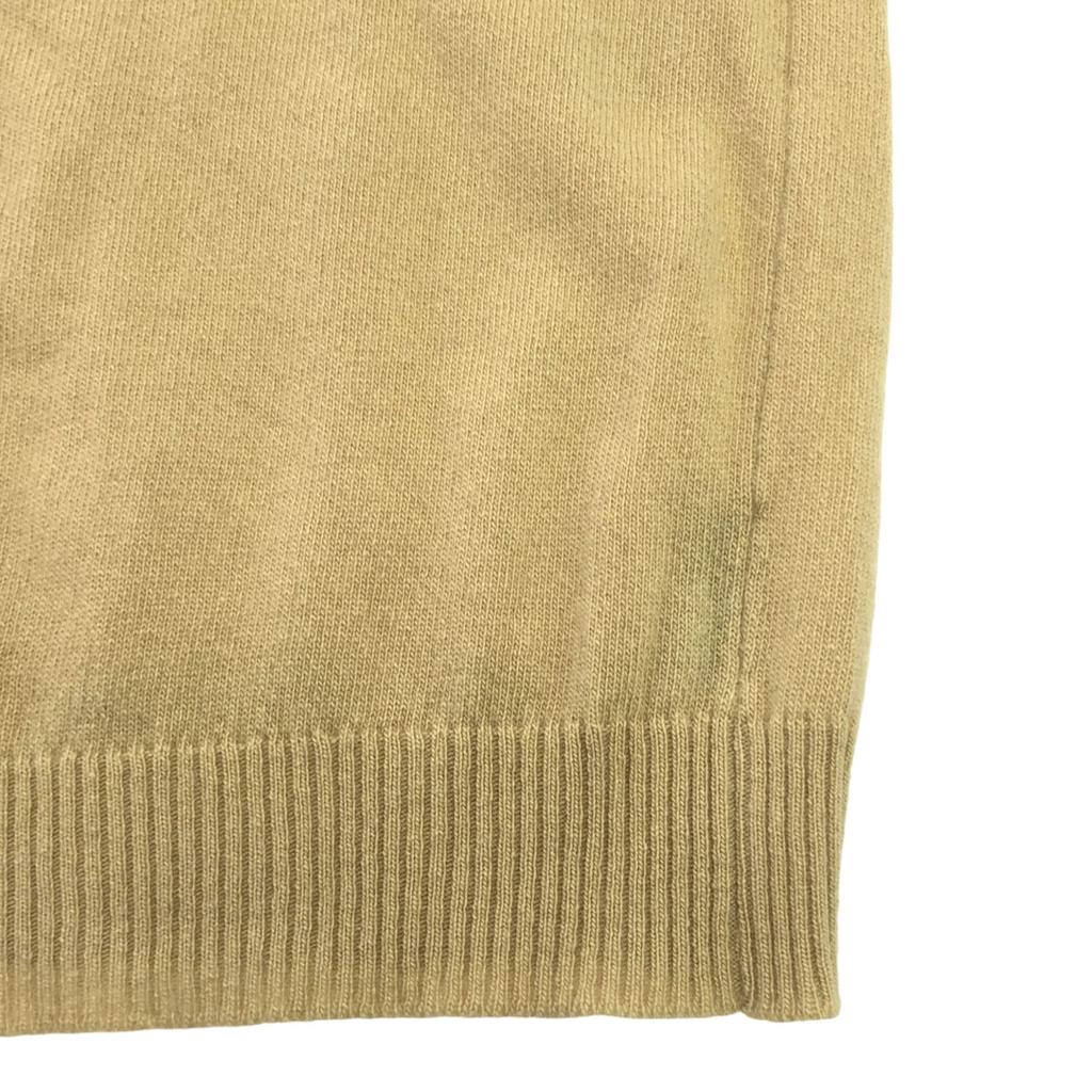 BALLANTYNE Cashmere Short Sleeve Turtleneck Sweater 38 Beige Knit Women Used