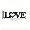 1ks 'LOVE' Nápis Dekor Dřevěné Ruční Práce Sochy Ornament Festival Chata Dekorace Všestranný Domácí Akcent Party Dekorace