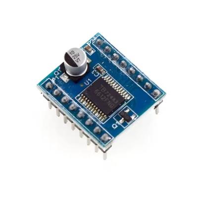 Compactly Double Channel Motor Driver Module Board PWM Speed Controls Compatible for Microcontrollers TB6612FNG