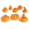 New Halloween luminous pumpkin lamp micro-landscape gardening landscaping accessories, creative car luminous ornaments