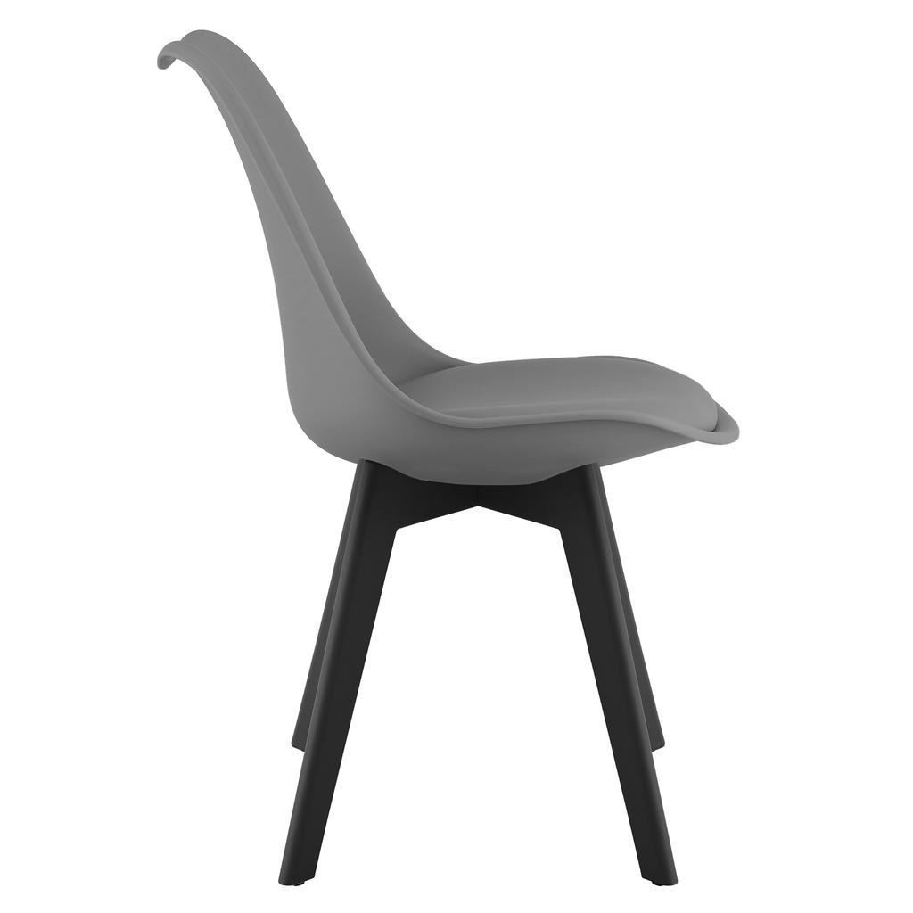MARK chair - graphite / black legs x 2