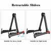 Guitar Stand Folding A Frame Floor Universal ABS for Acoustic Classical Electric Bass Guitars Banjo Ukulele Portable