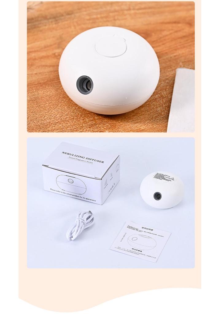 Portable Rechargeable Ultra-Quiet Essential Oil Diffuser and Humidifier for Car