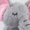 Plüschtier „Atmender Elefant“ für Babys mit beruhigender Musik, leicht, waschbar, musikalisches Tier, Plüschtier, Kuschelpuppe, Schnuller, Geschenk für Neugeborene