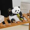 New Car Decoration Solar Energy Decoration Shaking Head Doll Cute Panda Shape Decoration Gift Creative Interior Automotive
