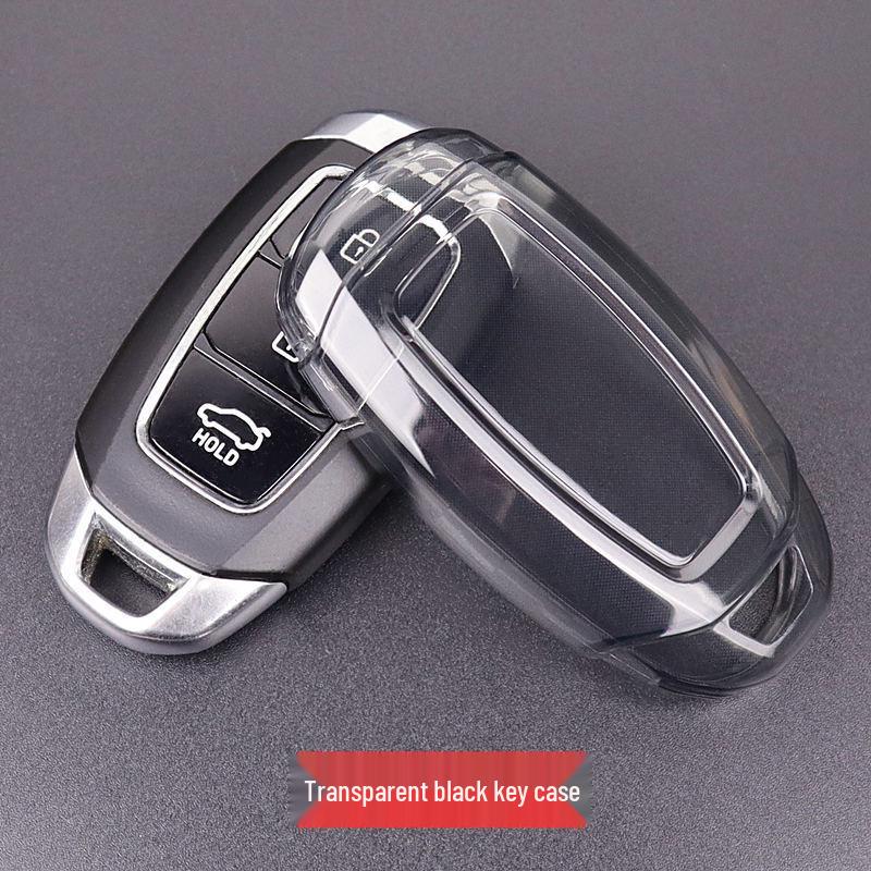 Ultradünne transparente Schlüsseletui für Elantra, Fiesta, ix35, Sonata, Santa Fe, Genesis, Tucson, ix25