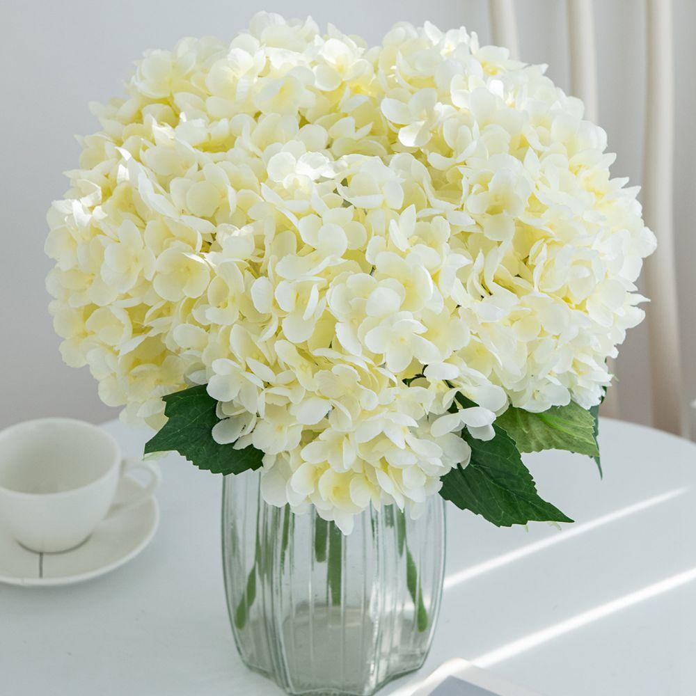 Seide Künstliche Blume Hortensie Festival Hochzeit Brautstrauß Haus Zimmer Vase Außen Garten Bonsai DIY Box Tischdekoration