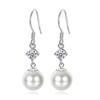 Temperament: Hong Kong Style Retro Handmade Long Earrings, Women'S Fashion Tassels, Zircon, Pearl Earrings